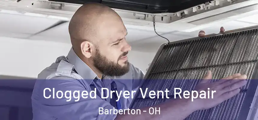  Clogged Dryer Vent Repair Barberton - OH